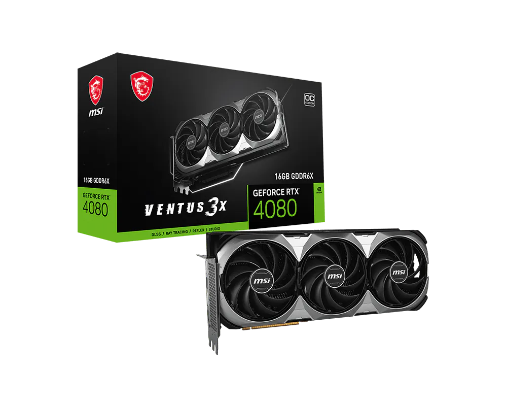 MSI GeForce RTX 4080 16GB VENTUS 3X E OC